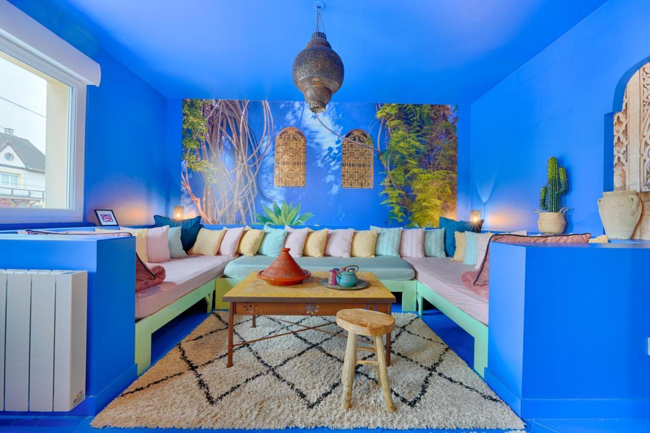 Luxury Jardin Majorelle Paris Orly Avec Jacuzzi Vigneux-sur-Seine Exterior foto